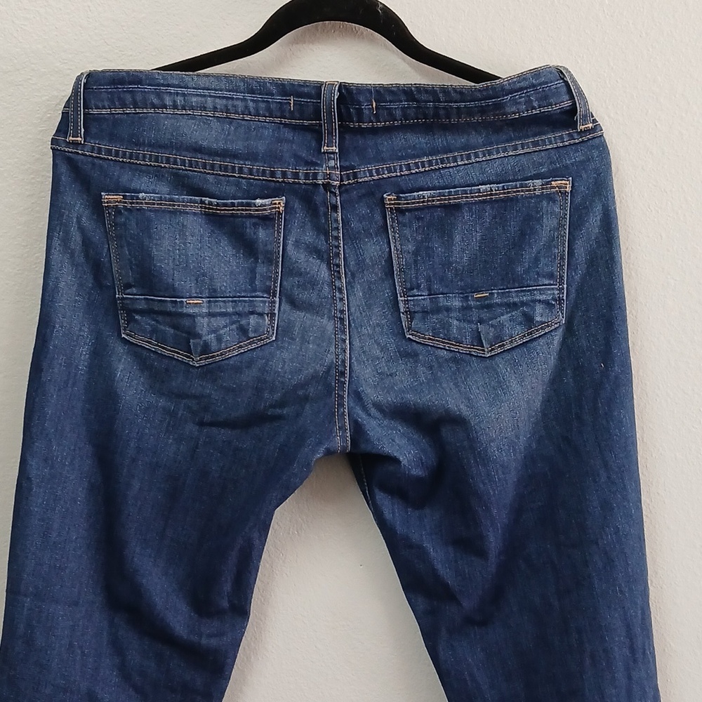 Flying Monkey Platinum Blue Denim Jeans Size 28 - Picture 8 of 8